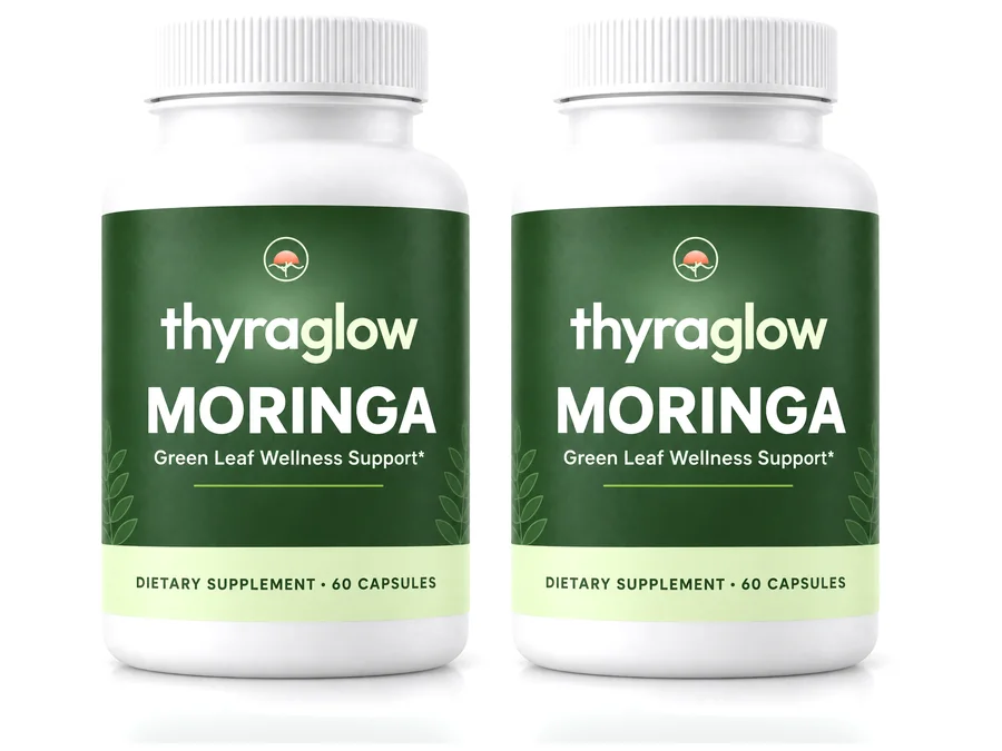 2 bottles of ThyraGlow Moringa