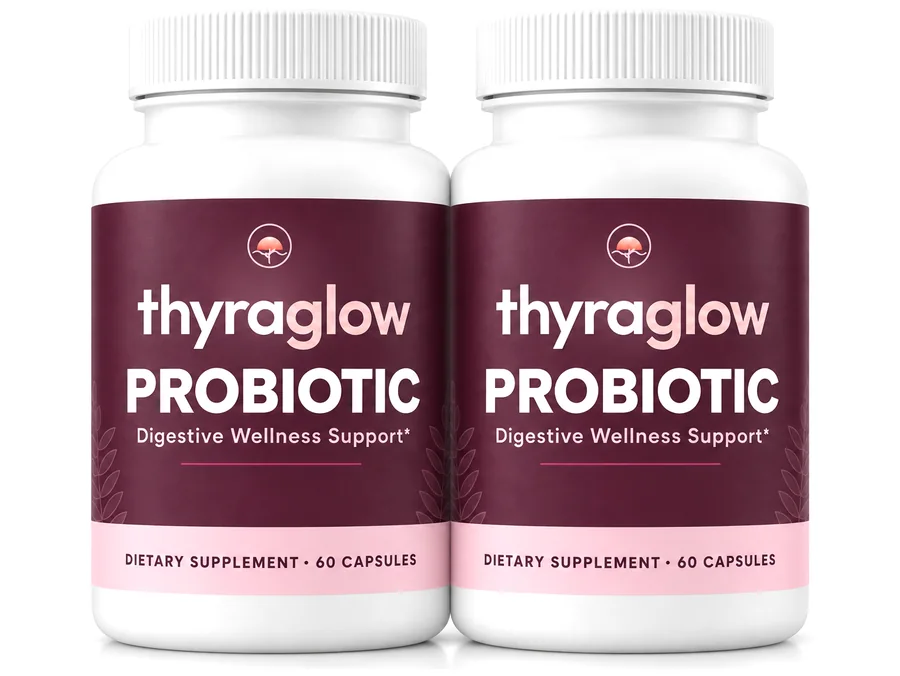 2 bottles of ThyraGlow Probiotic