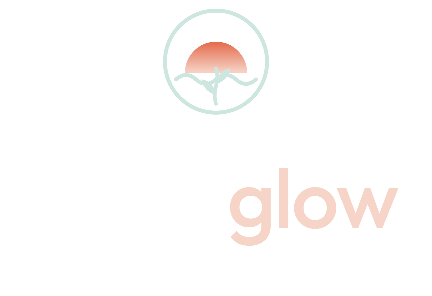Stacked, reversed logo